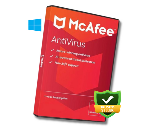 McAfee Antivirus 2024 Key (1pc, 1yr)