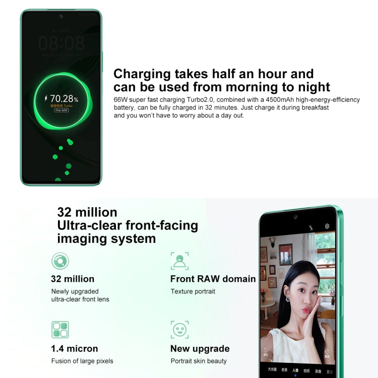 HUAWEI nova 11 SE, Screen Fingerprint Identification, 6.67 inch HarmonyOS 4.0 Qualcomm Snapdragon 680 Octa Core, Network: 4G, NFC, OTG, Not Support Google Play