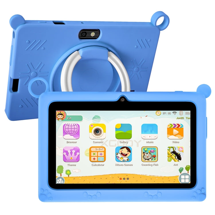 KidSil 7 inch Kids Tablet with Silicone Case