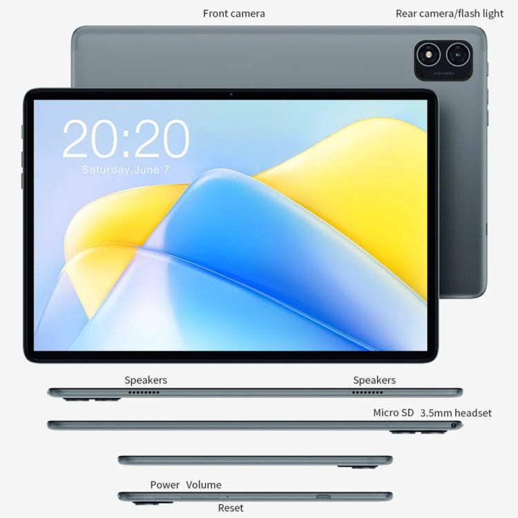 Teclast P40HD 4G LTE Tablet PC 10.1 inch,  Android 13 Unisoc T606 Octa Core, Support Dual SIM