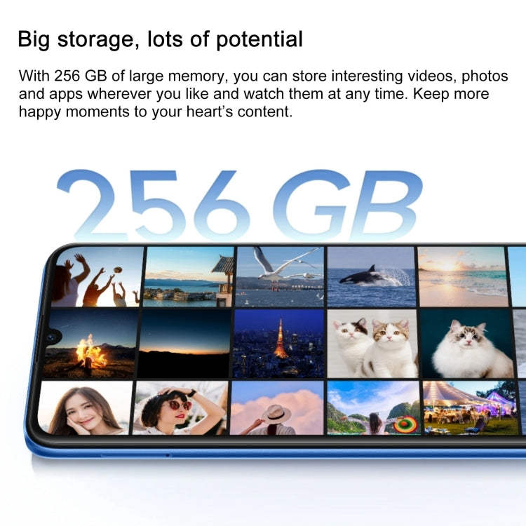 HUAWEI Enjoy 70z, Side Fingerprint Identification, 6.75 inch HarmonyOS 4.0 Octa Core 2.4GHz, Network: 4G, Not Support Google Play, 8GB+128GB, 8GB+256GB