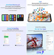 Blackview COLOR 8, Fingerprint & Face Identification, 6.75 inch Android 13 Unisoc T616 Octa Core up to 2.2GHz, Network: 4G, OTG