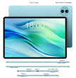 Teclast P50 Tablet PC 11 inch,  Android 14 Unisoc T606 Octa Core, 4G LTE Dual SIM