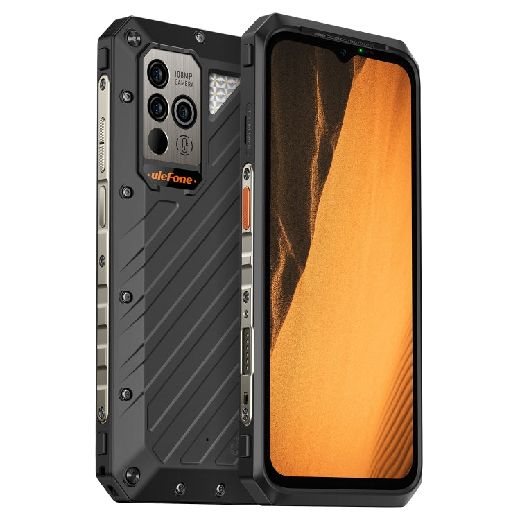 Ulefone Power Armor 19, 6.58 inch Android 12, 4G, Triple Back Cameras, 9600mAh Battery, Side Fingerprint Identification, Octa Core up to 2.2GHz, NFC