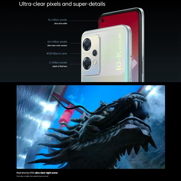 Triple Rear Cameras, Side Fingerprint Identification, 6.59 inch ColorOS 12.1 Qualcomm Snapdragon 695 Octa Core up to 2.2GHz, Network: 5G, Support Google Play, 12GB+256GB